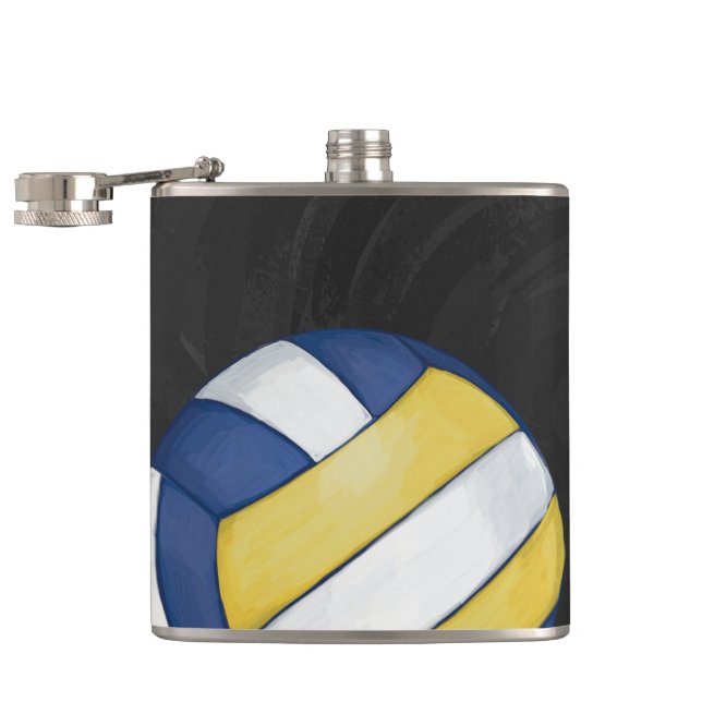 Volleyball Hip Flask (Opened)