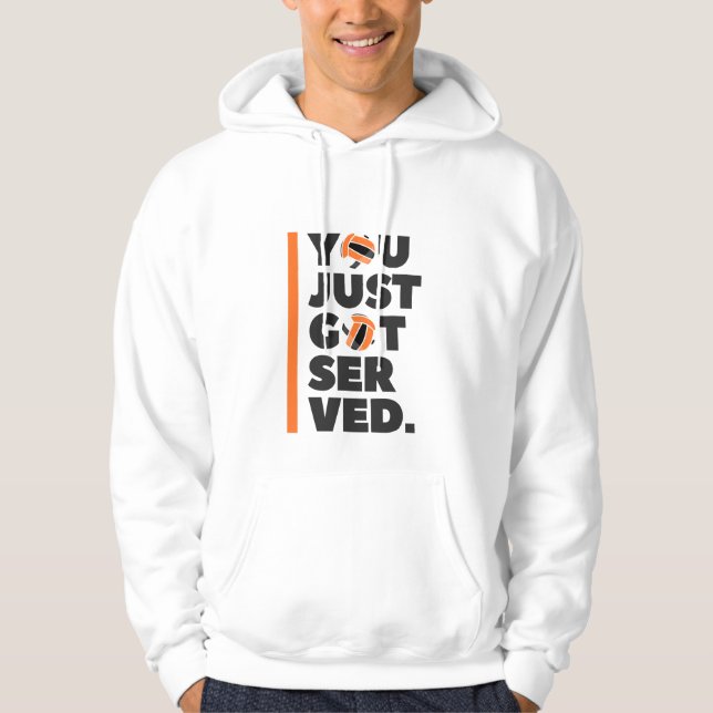 Volleyball Hoodie (Front)