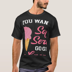 Volleyball If You Want A Soft Serve Ice Cream Men T-Shirt