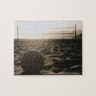 Volleyball in the Sand Jigsaw Puzzle