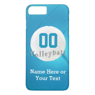 Volleyball iPhone 7 PLUS Cases with Number, Name