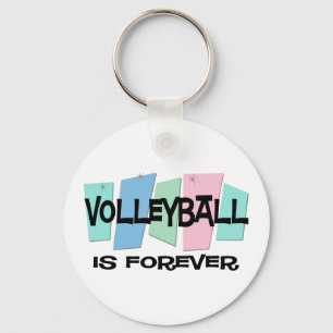 Volleyball Is Forever Key Ring