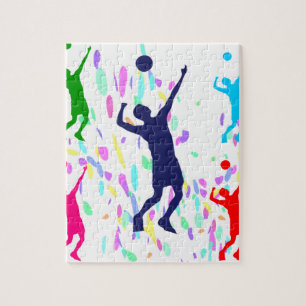 VOLLEYBALL JIGSAW PUZZLE