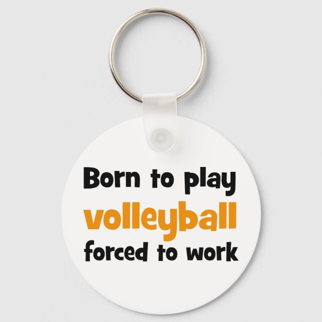 volleyball key ring (Front)