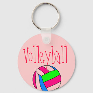 Volleyball Key Ring
