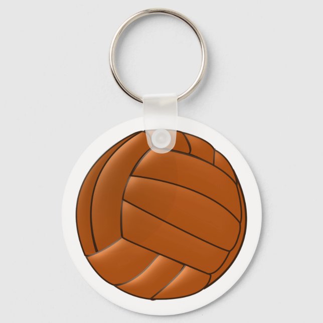 Volleyball Key Ring (Front)