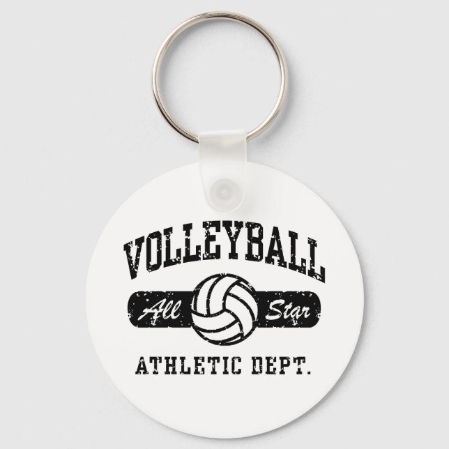 Volleyball Key Ring (Front)
