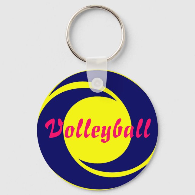 Volleyball Keychain (Front)