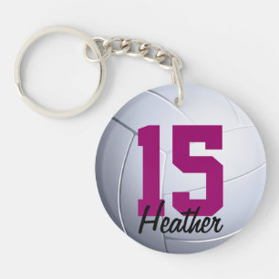 Volleyball Keychain