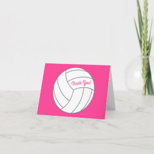 Volleyball Kids Birthday Party Sports Card