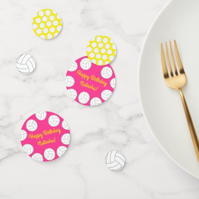 Volleyball Kids Birthday Party Sports Confetti (Group)