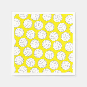 Volleyball Kids Birthday Party Sports Napkin
