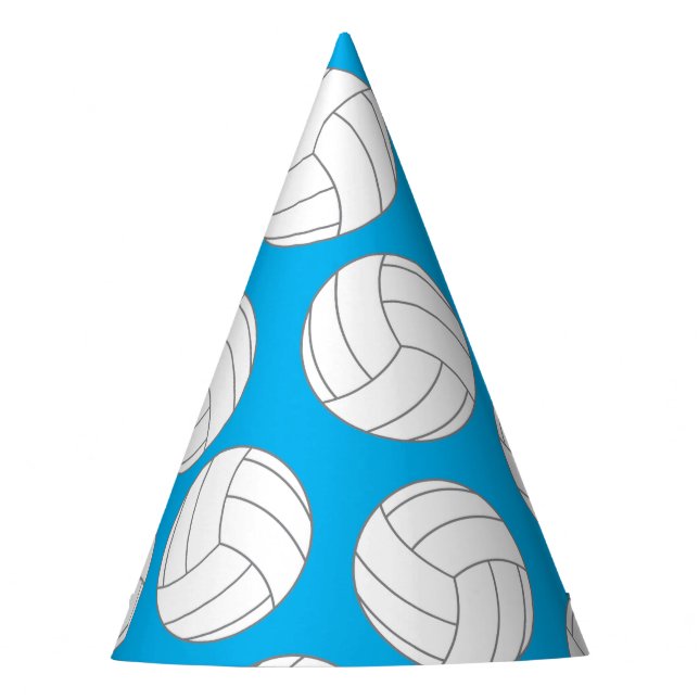 Volleyball Kids Birthday Party Sports Party Hat (Front)