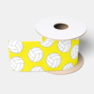 Volleyball Kids Birthday Party Sports Satin Ribbon