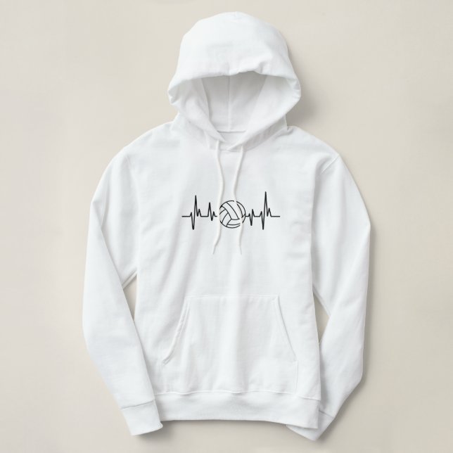 Volleyball Lifeline Hoodie (Design Front)