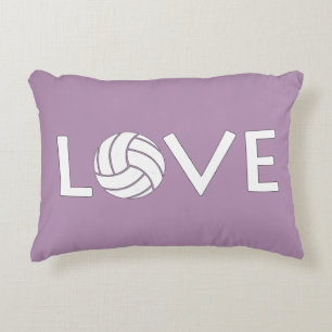 Volleyball Love Decorative Cushion