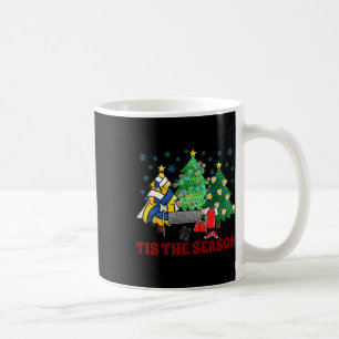 Volleyball Lover Christmas Tree Christmas 2024 Fun Coffee Mug