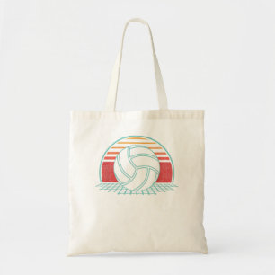 Volleyball Lover Retro Vintage 80s Style Player 68 Tote Bag