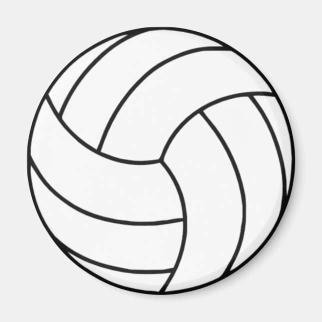 Volleyball Magnet (Front)