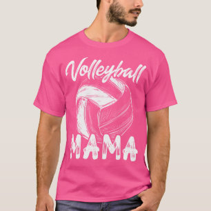 Volleyball Mama For Women Family Matching Players T-Shirt