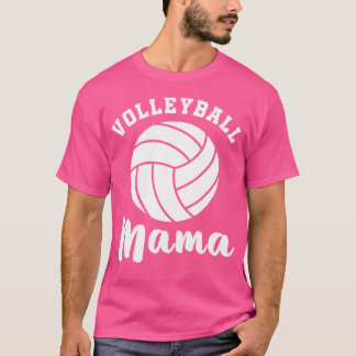 Volleyball Mama Mum Matching Family Volleyball Tea T-Shirt