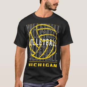 Volleyball Michigan T-Shirt