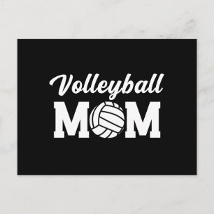 Volleyball Mom Cute Mom Life Holiday Postcard
