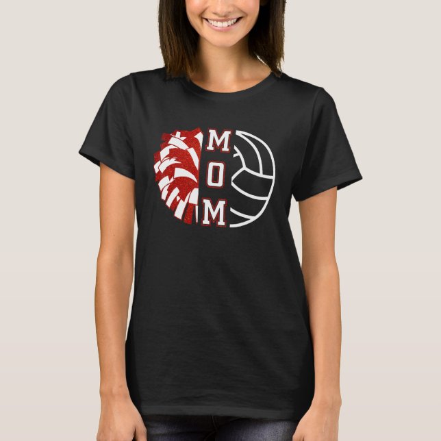 Volleyball Mom Cute Mom Life Volleyball Game Day M T-Shirt (Front)