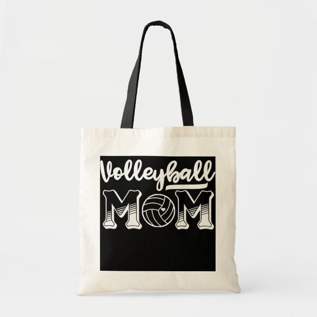 Volleyball Mom Funny Grandma Mama Mom Mothers Day Tote Bag (Front)