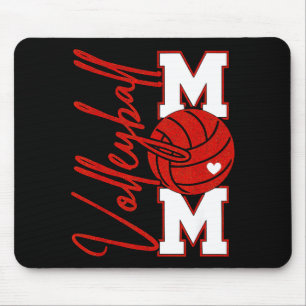 Volleyball Mom Game Day Mama Srts Volleyball Famil Mouse Mat