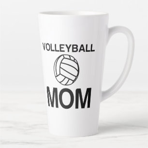 VOLLEYBALL MOM LATTE MUG