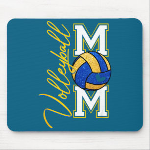 Volleyball Mom Srts Lover Gameday Mother's Day Mam Mouse Mat