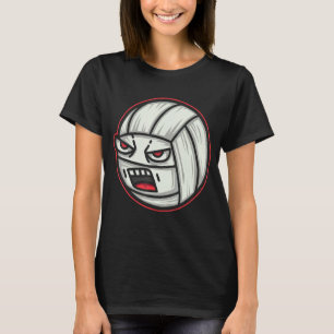 Volleyball Monster Scary Cool Cute Player Hallowee T-Shirt