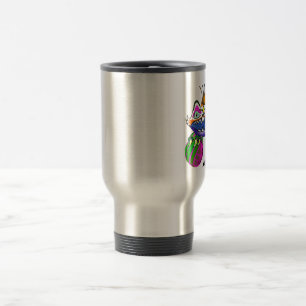Volleyball Monster-Siesta Key Travel Mug
