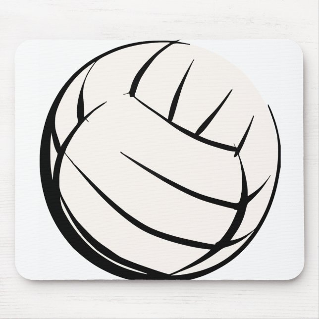 Volleyball Mouse Mat (Front)