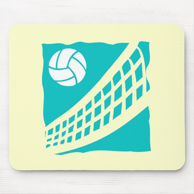 Volleyball Mouse Mat (Front)