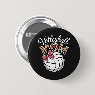 Volleyball Mum 6 Cm Round Badge