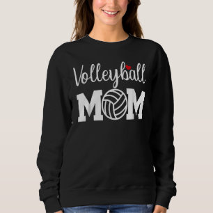 Volleyball Mum Coach Team Ball Mum Mother Cute Sweatshirt