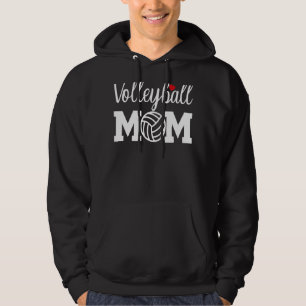 Volleyball Mum Cute Mum Life Volleyball Game Day C Hoodie