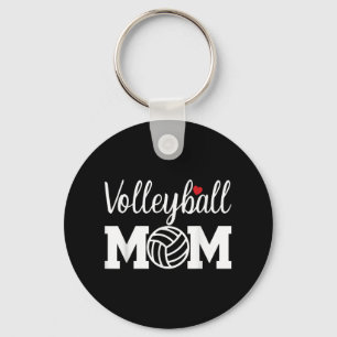 Volleyball Mum Cute Mum Life Volleyball Game Day C Key Ring