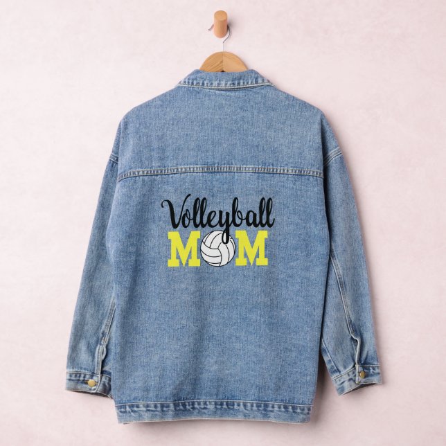 Volleyball Mum Denim Jacket (Hangar)