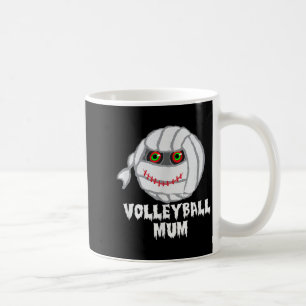Volleyball Mum Funny Mummy Halloween Coffee Mug