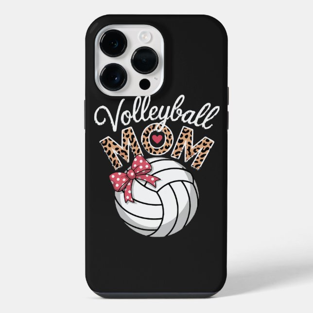 Volleyball Mum iPhone Case (Back)