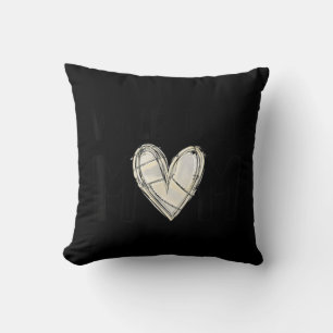 Volleyball Mum Life Game Day Vibes Volleyball Moth Cushion