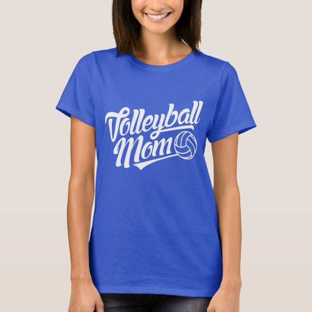 Volleyball Mum T-Shirt (Front)