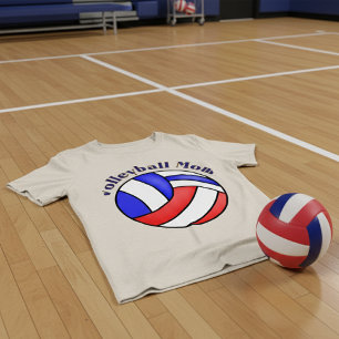 Volleyball Mum Tri-Blend Shirt