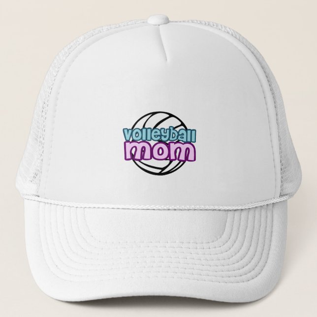 Volleyball Mum Trucker Hat (Front)