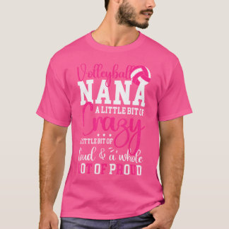 Volleyball Nana Proud Nana Of A Volleyball Player T-Shirt