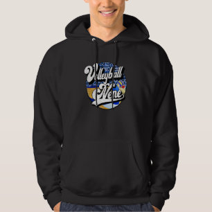Volleyball Nene Vintage Volleyball Family Matching Hoodie