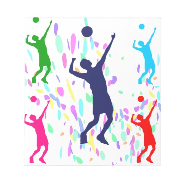 VOLLEYBALL NOTEPAD (Front)